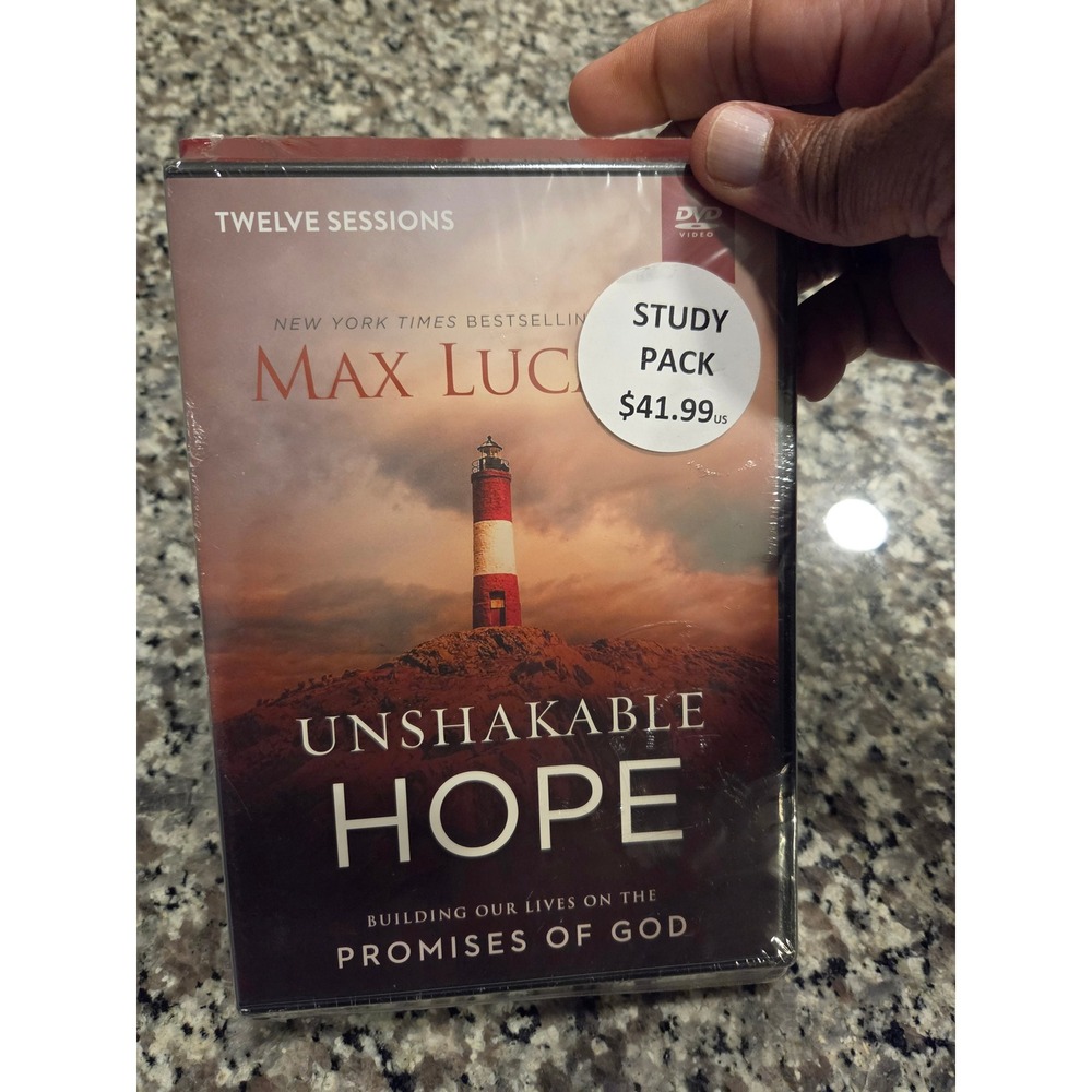 Max Lucado Unshakable Hope DVD Study Pack NIP 12 Sessions Bible Study Guide